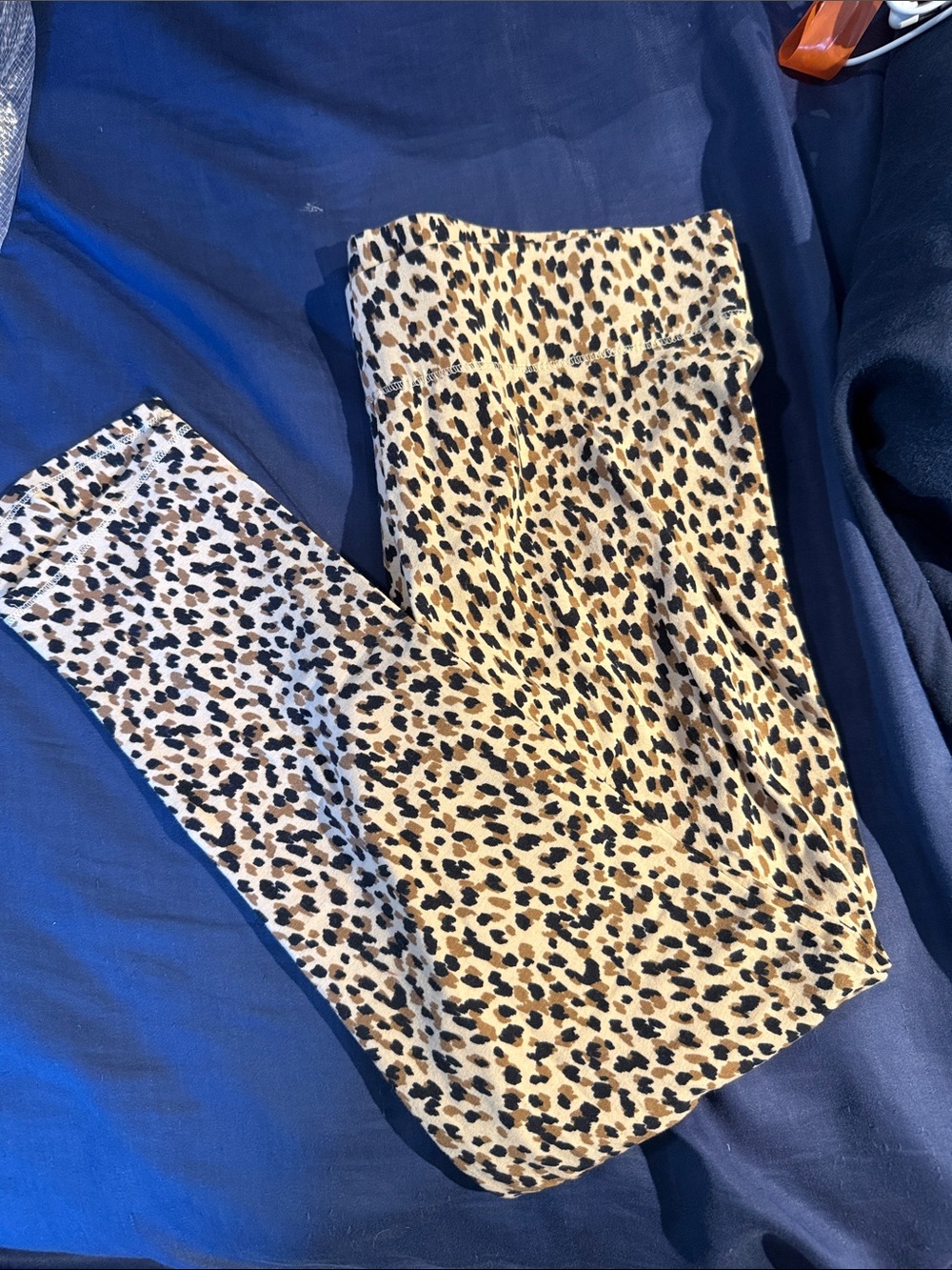 Leopard Print Leggings - Neutral Animal Print
